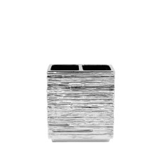 Brick Silver toothbrush cup, silver