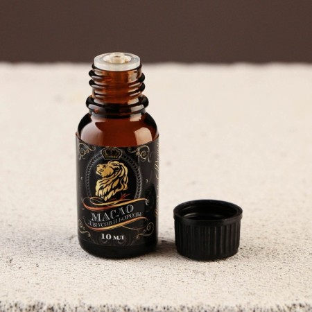 Oil for mustaches and beards "No. 1", 10 ml-4