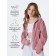 Shirt velvet nursery amababy Velvet, height 140 cm, pink color