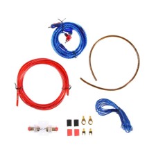Installation set of wires 8GA, 1500 W, 4 items