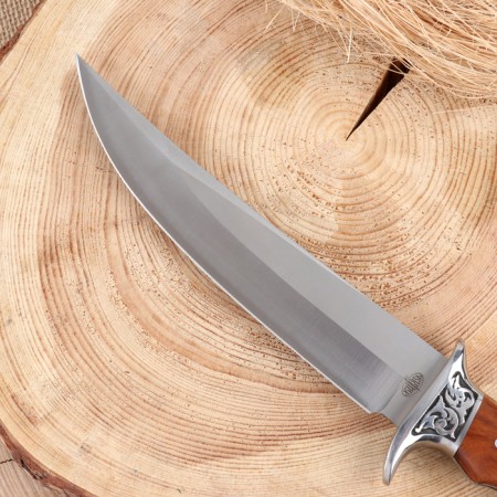 Hunting knife "Sarmat" steel - 50x14, handle - wood, 31 cm-5