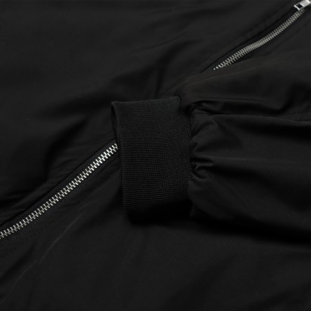 Jacket (bomber) Women's mist size l, black-10