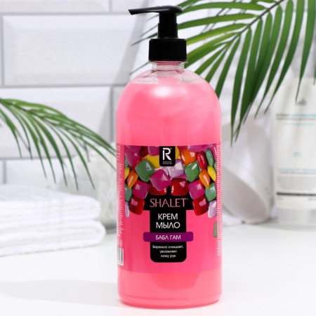 Liquid cream-soap aura "Babb Gam", with a dispenser, 1 liter