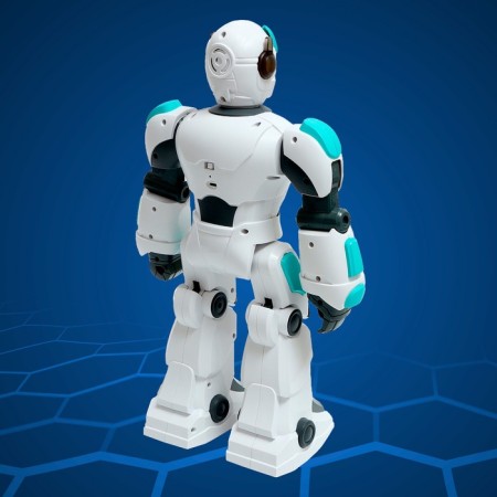 Attic robot, radio control, voice control, light, sound, with a battery-6
