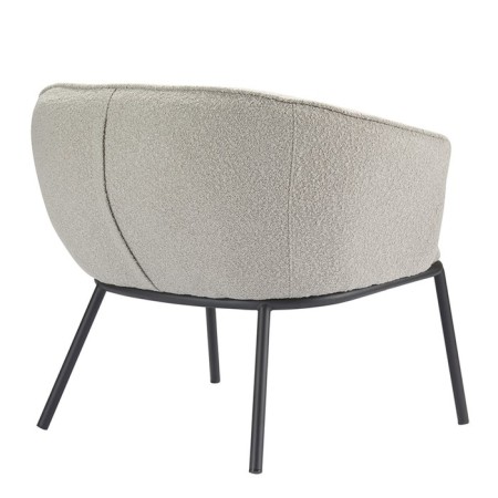 Paal lounge-peel, 740 × 700 × 650 mm, Builder, Gray Color-5
