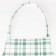 Apron "Ethel" Eucalyptus (cage) 60x70cm, 100% cotton, sarzha 190 g/m2