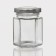 Glass jar for spices with a metal lid "Ideill", 80 ml, 5.5 × 7 cm