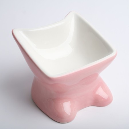 Ceramic Kiti bowl 150 ml, 21 x 10.5 cm, pink-2