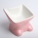 Ceramic Kiti bowl 150 ml, 21 x 10.5 cm, pink