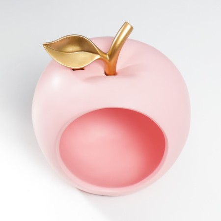 Souvenir Polystone stand "Pink apple" 20.5x16x18 cm-4