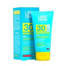 Sunscreen for the face and neckline Librederm Bronzeada SPF30, 50 ml