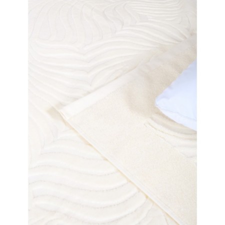 Velor vehicle Palm Milky, size 200x220 cm-3