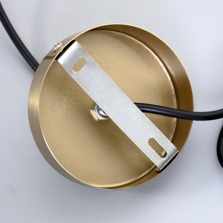 Bayerlux lamp "Gatatea" LED 10W 6000k gold 15x15x28-128cm-7