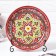 Largan Rishtan ceramics "Flowers", 25 cm, red