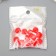 Busina silicone "Round" red-orange d = 1.2 cm