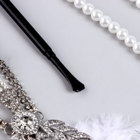 New Year's carnival set "Party", (bandage+beads+gloves+mouthpiece), for the New Year-11