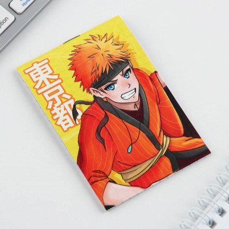 Блокнот А7, 16 листов «Аниме»-3