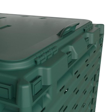 Piteco composter, 300 l, plastic, green-4