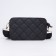 Bag Cross-Bodi with a zipper, black color