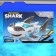 Shark "White", works on batteries, light and sound effects, color gray color