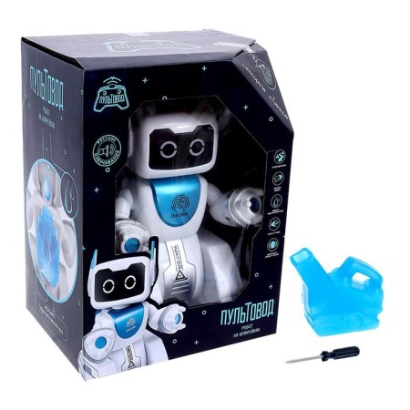 The robot is interactive, radio -controlled “volt”, light and sound effects, works from batteries-7
