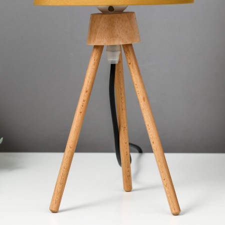 Table lamp 16600/1CF E27 40W coffee 16x16x36.5 cm Risalux-4