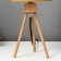 Table lamp 16600/1CF E27 40W coffee 16x16x36.5 cm Risalux