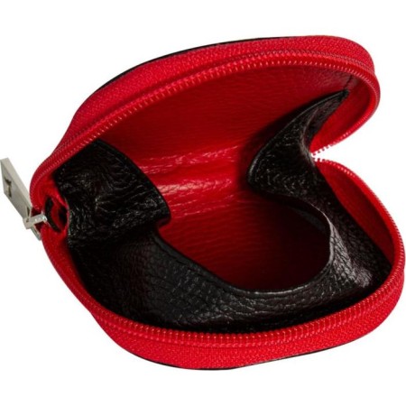 Monetnik on the zipper, the color is red-2