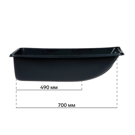 Сани рыбацкие YUGANA "С 1/1" 800 х 440 х 200 мм-1