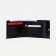 Women's wallet on the button, black color