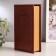 Safe wood book "esthete" leatherette 21x13x5 cm