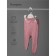 Set for discharge children's NewBorn growth 56-62 cm, pink color, 6 items
