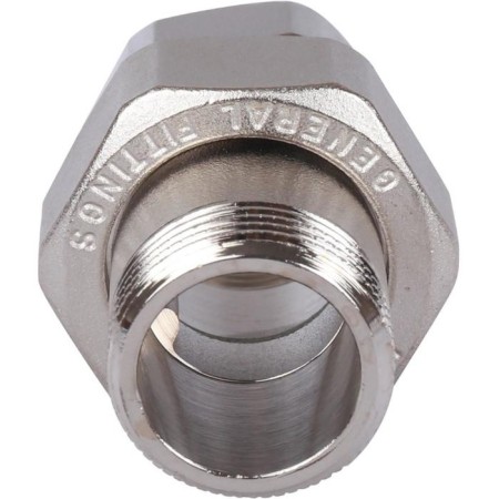 Detacible connection Stout SFT-0045-000034, American, 3/4 ", nickelled brass-3