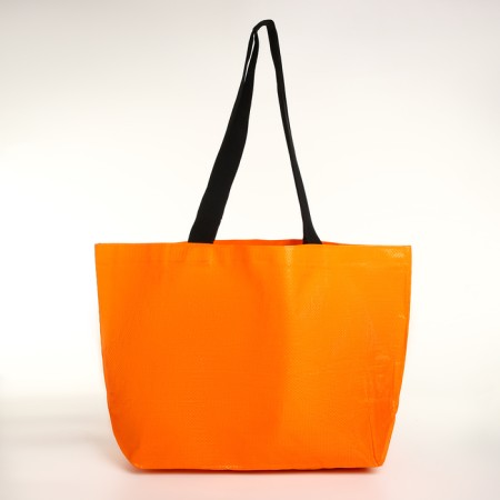 Bag Hoz A single -flower, 35*17*33, without lightning, handle dl 70cm, orange-1