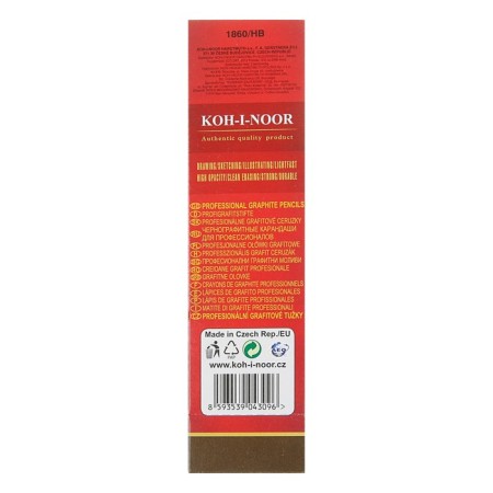 Chernographic pencil Koh-I-Noor 1860 NV Gold Star, professional-2