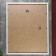 Photo frame Plastic "Mira" 40x50 cm 861 White (plastic screen)
