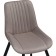 Stool on a metal frame Seda metal/velor, white/latte 50x56x82 cm