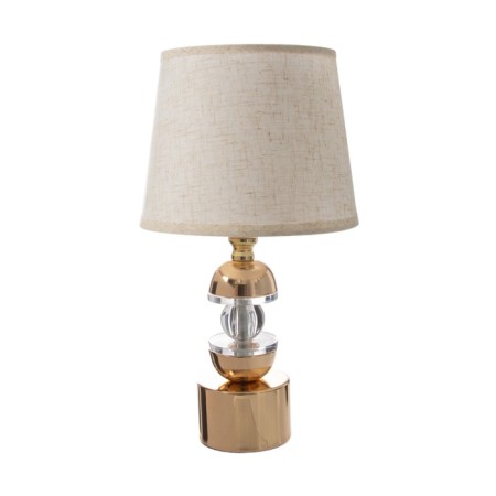 Table lamp "Satori" 1x40W E27+LED 5W Gold 18x18x29.5cm-5
