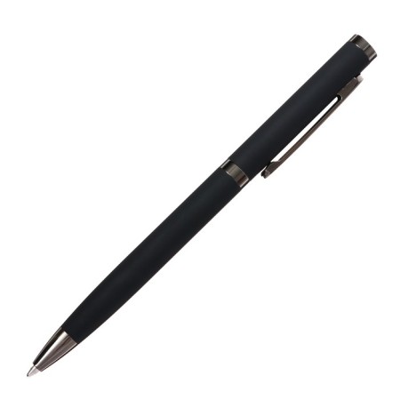 SHOULD SHOP RUBLE, 1.0 mm, BrunovisConti firenze, blue rod, metal case Soft Touch Black, in case-1
