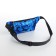 Waist bag 30*1.5*10 cm, lightning department, 2 n/pocket, blue