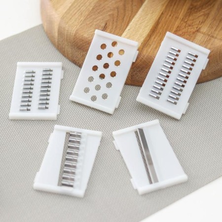 Magisthuman Majestic multifunctional vegetable engine, with a drain basket, 22.3 × 13.5 × 22.5 cm, white-gray color-10
