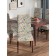 Czech for a chair "Bright flower paradise", decorative, velor