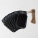 Cretaceous price tag "Bank" set of 10 pcs., On a rope, 9 × 5 cm, black color