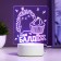 Lamp "Hedicip" Led RGB from the network
