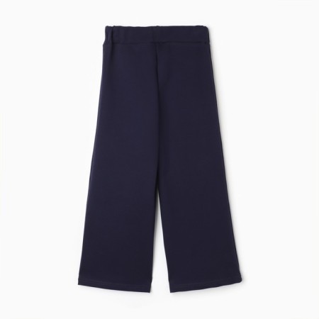 Брюки для девочки, цвет тёмно-синий, рост 122-2