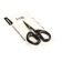 Chancellery scissors 11.7 cm office plastic handles, euro suspension