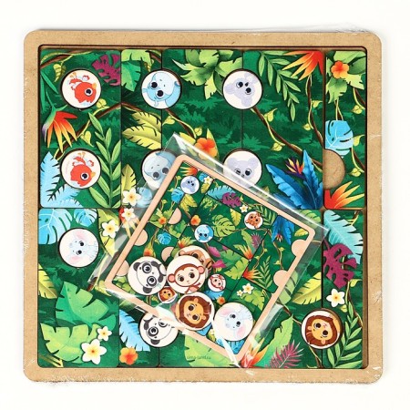 Puzzle "jungle" and memorial-8