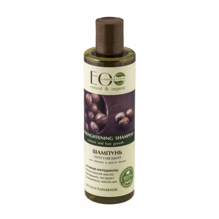 EcoLab shampoo "Fortering", for volume and hair growth, 250 ml