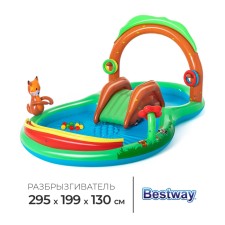Игровой центр Playing Woods, 295 x 199 x 130 см, 53093 Bestway
