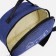 Cosmetic bag with a zipper, with a lining, blue color